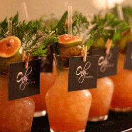 cocktail catering velkomstdrinks